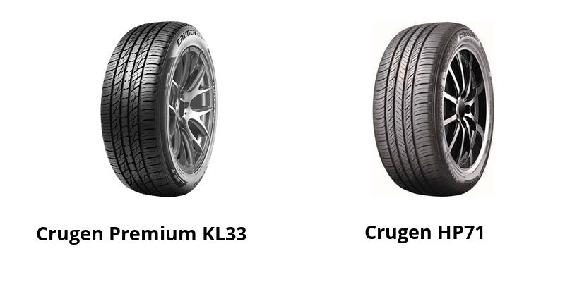 Kumho Crugen Premium KL33 vs Kumho Crugen HP71